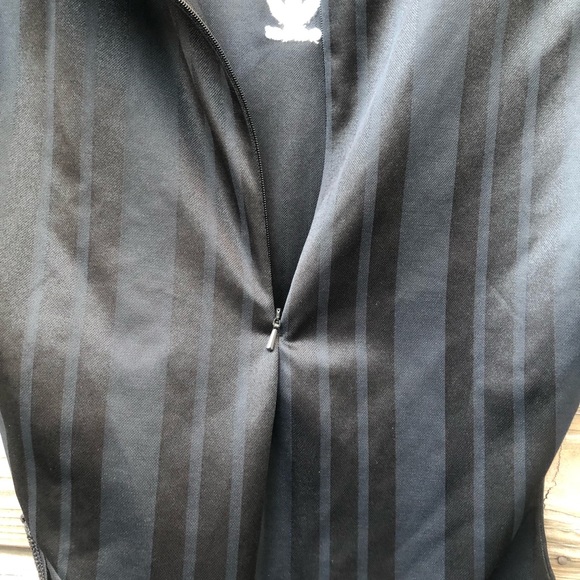 Adidas Originals 3 Stripes Women's Black Bodysuit - Picture 6 of 8